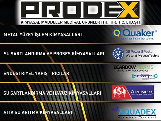 Prodex Kimyasal Mad. Medikal Urünler İth. İhr. Tic. Ltd. Sti.